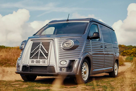 Retro Citroën Type Holidays Camper Van