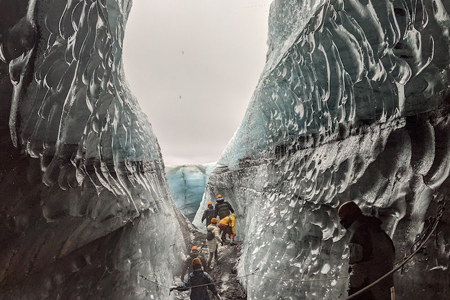 What It’s Like to Wander the Ice Caves of Iceland