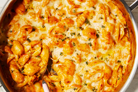 One-Pot Pumpkin Mac and Cheese
