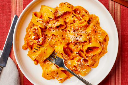 Creamy Pumpkin Pasta