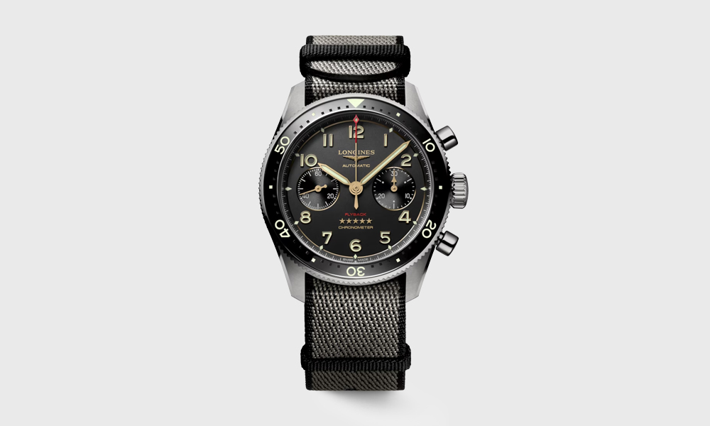 Longines Spirit Flyback Titanium Watch
