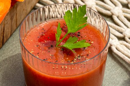 Tomato-Watermelon Gazpacho