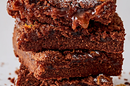 Chocolate and Orange Marmalade Bars