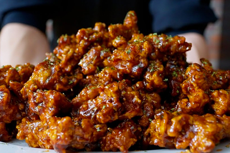 Street Food Style Korean Fried Chicken