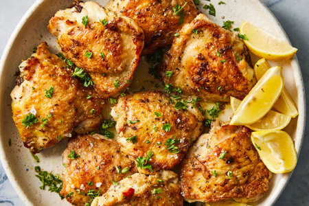 Baked Chicken Thighs