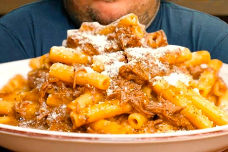 Fancy AF Genovese Pasta with Bone Marrow