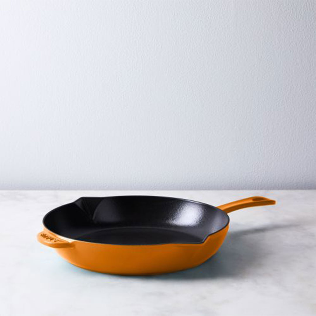 Staub Enameled Cast-Iron Frying Pan - 63% Off