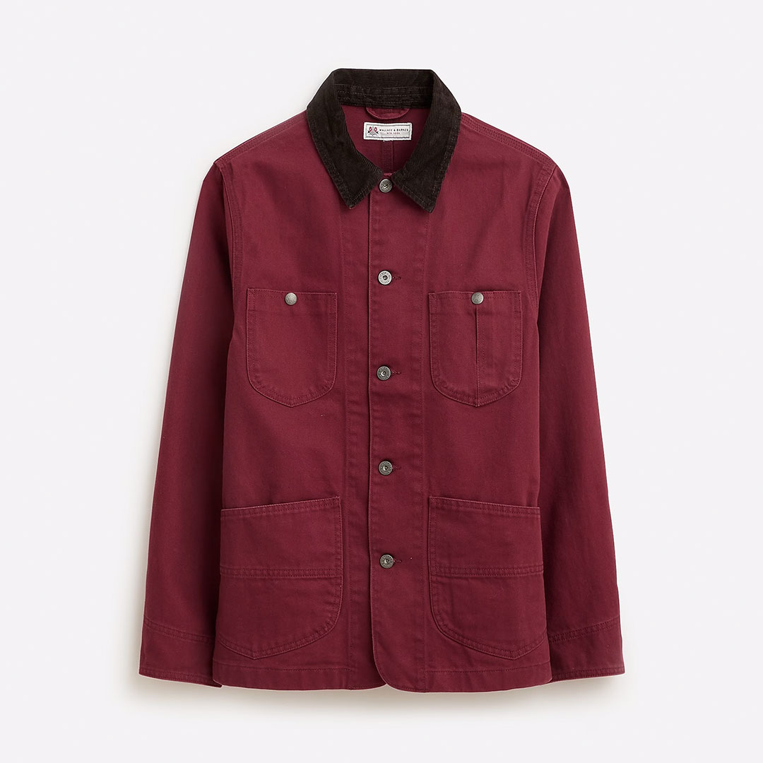 J. Crew Wallace & Barnes Lightweight Twill Chore Jacket - 39% Off