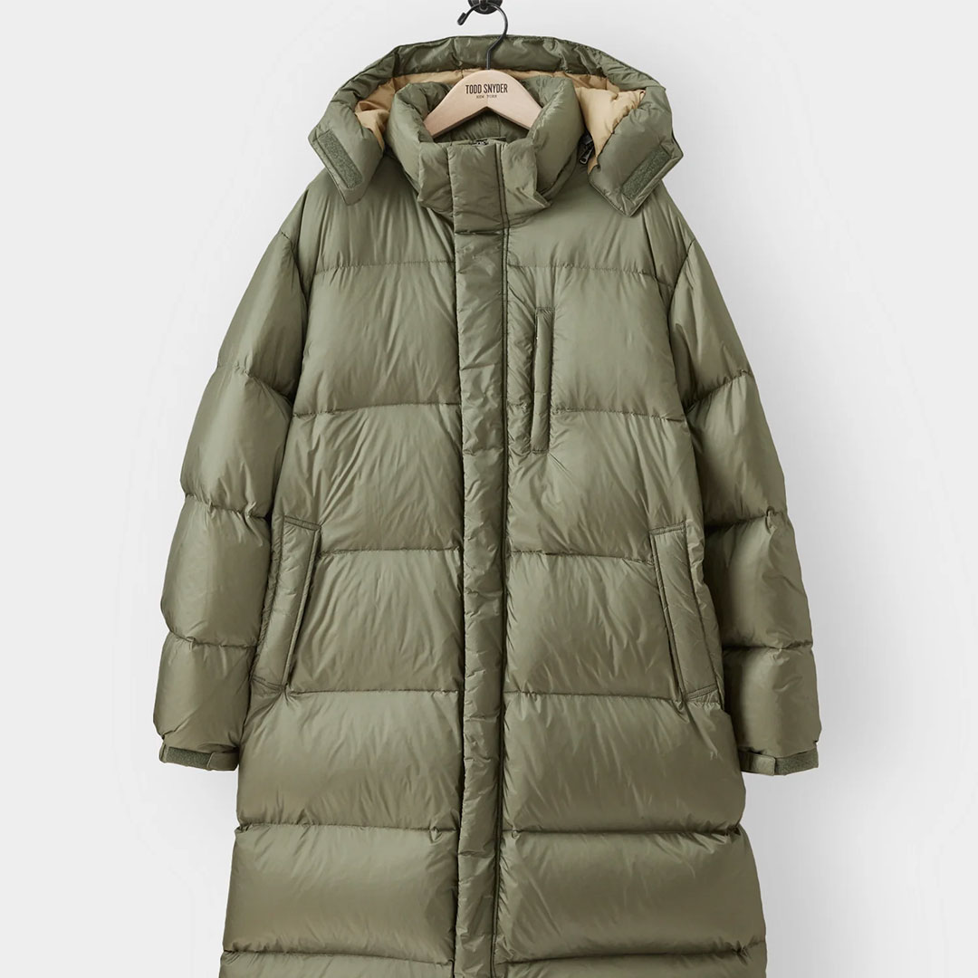 Todd Snyder Italian Long Tech Down Parka - 60% Off