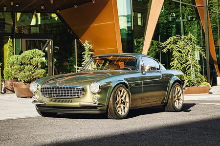 Cyan Racing Unveils Restomodded Volvo P1800 Cyan