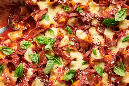 Pepperoni Baked Pasta