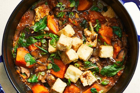 Sweet Potato-Tofu Stew