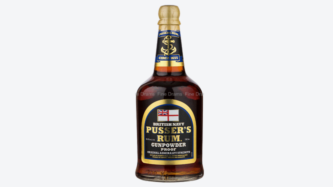Pussers Rum Gunpowder Proof