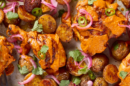 Sheet-Pan Tikka Masala