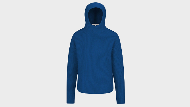 Cashmere Fisherman Hoodie