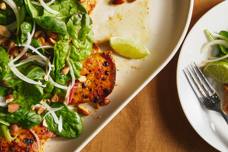 Oven-Grilled Honey-Mustard Chicken