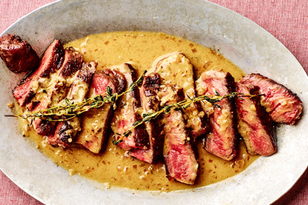 Easy Steak With Pan Sauce