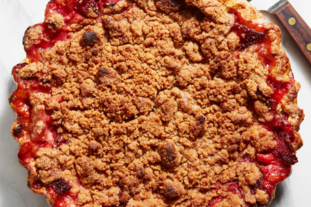 Strawberry-Rhubarb Pie
