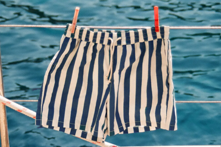 Stylish Italian Swim Trunks