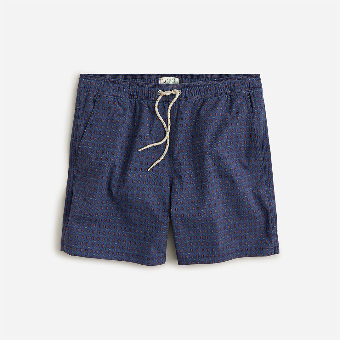 J. Crew 6″ Stretch Swim Trunk with ECONYL® Nylon - 61% Off