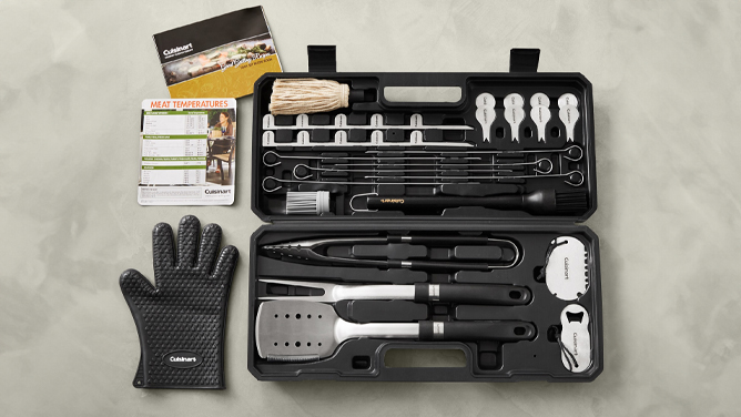 36-Piece Cuisinart Ultimate Backyard BBQ Grill Set