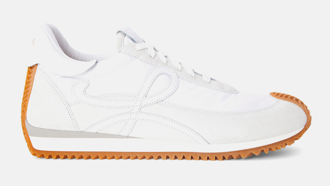 Best White Sneakers Under $1,000: Loewe Flow Runners