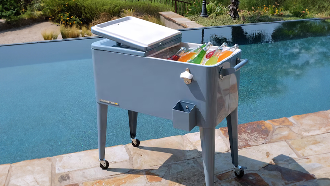 Classic Stand-Up Cooler with Bottle Opener