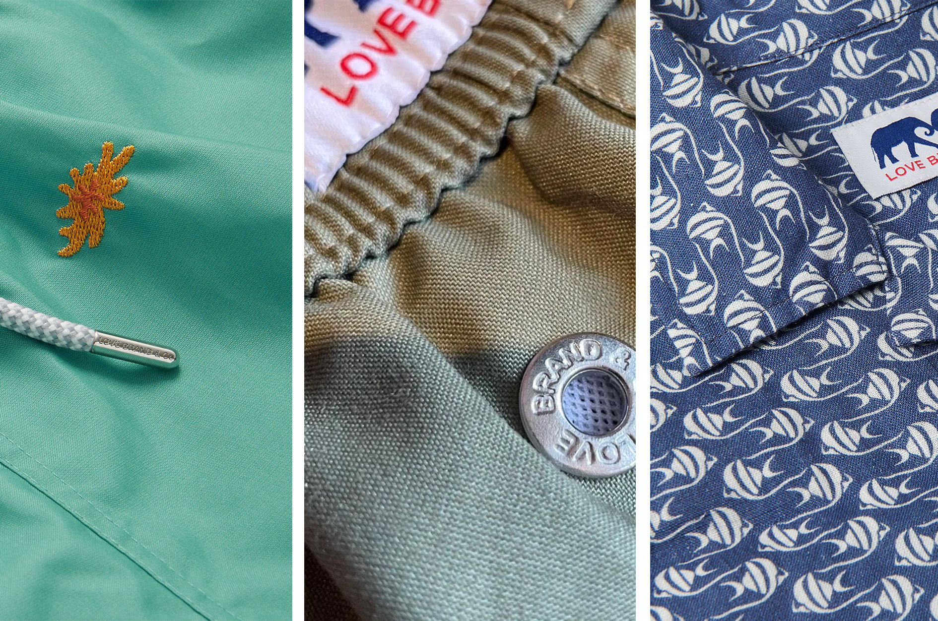 Love Brand & Co. Makes the Chillest Father-Son Swimwear