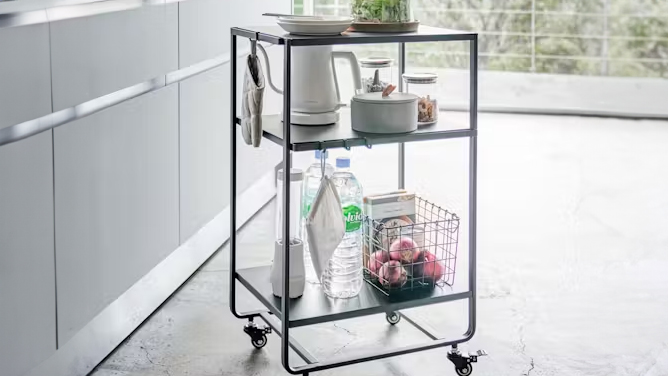 Yamazaki Rolling Utility Cart