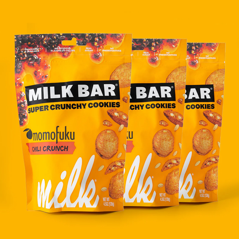 Momofuku x Milk Bar Chili Crunch Super Crunchy Cookies
