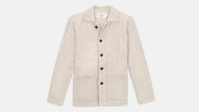 Alex Crane Kite Jacket in Bone