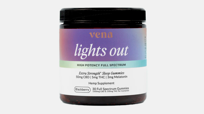 Vena Lights Out Extra Strength Sleep Gummies