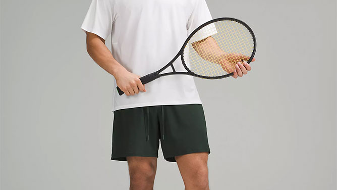 Best Tennis Shorts for Beginners: Lululemon Vented Tennis Short