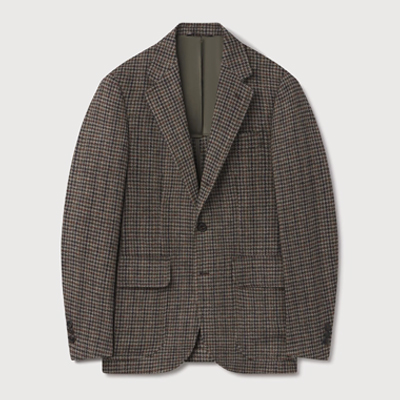 Buck Mason Shetland Tweed Countryman Blazer
