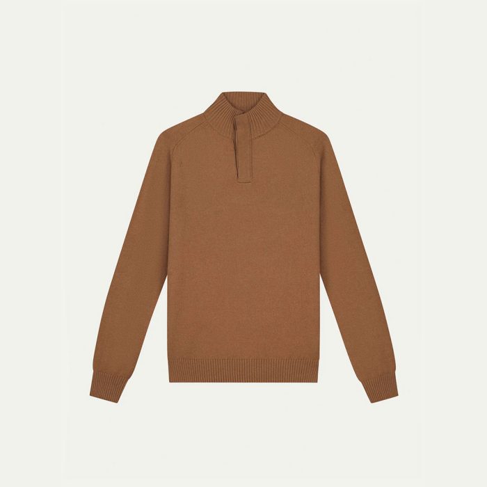 Aurelien-Caramel-City-Button-Sweater