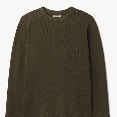 Buck Mason Toughknit Thermal L/S Crew