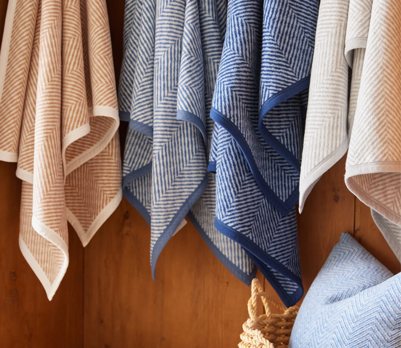 ChappyWrap Harborview Herringbone Blanket