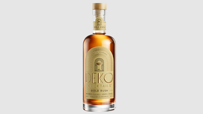 Deko Cocktails Gold Rush