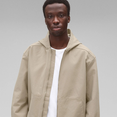Reigning Champ Cotton Canvas Rush Relaxed Hooded Jacket