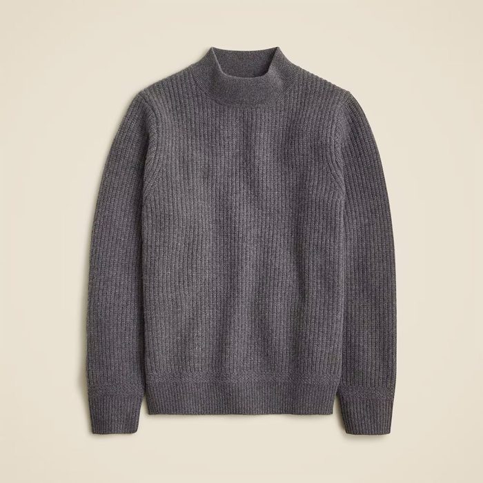 J.-Crew-Cashmere-Ribbed-Mockneck-Sweater