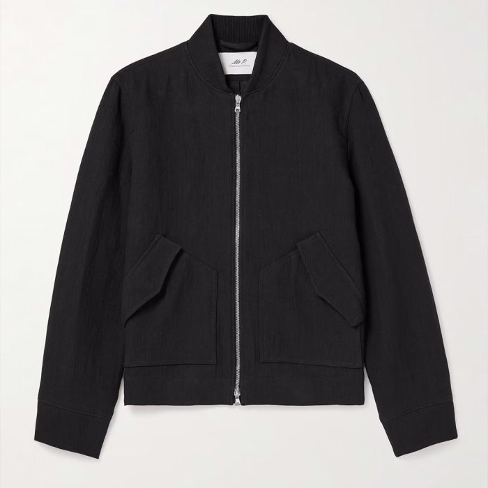 MR-P.-Cotton-and-Linen-Blend-Bomber-Jacket
