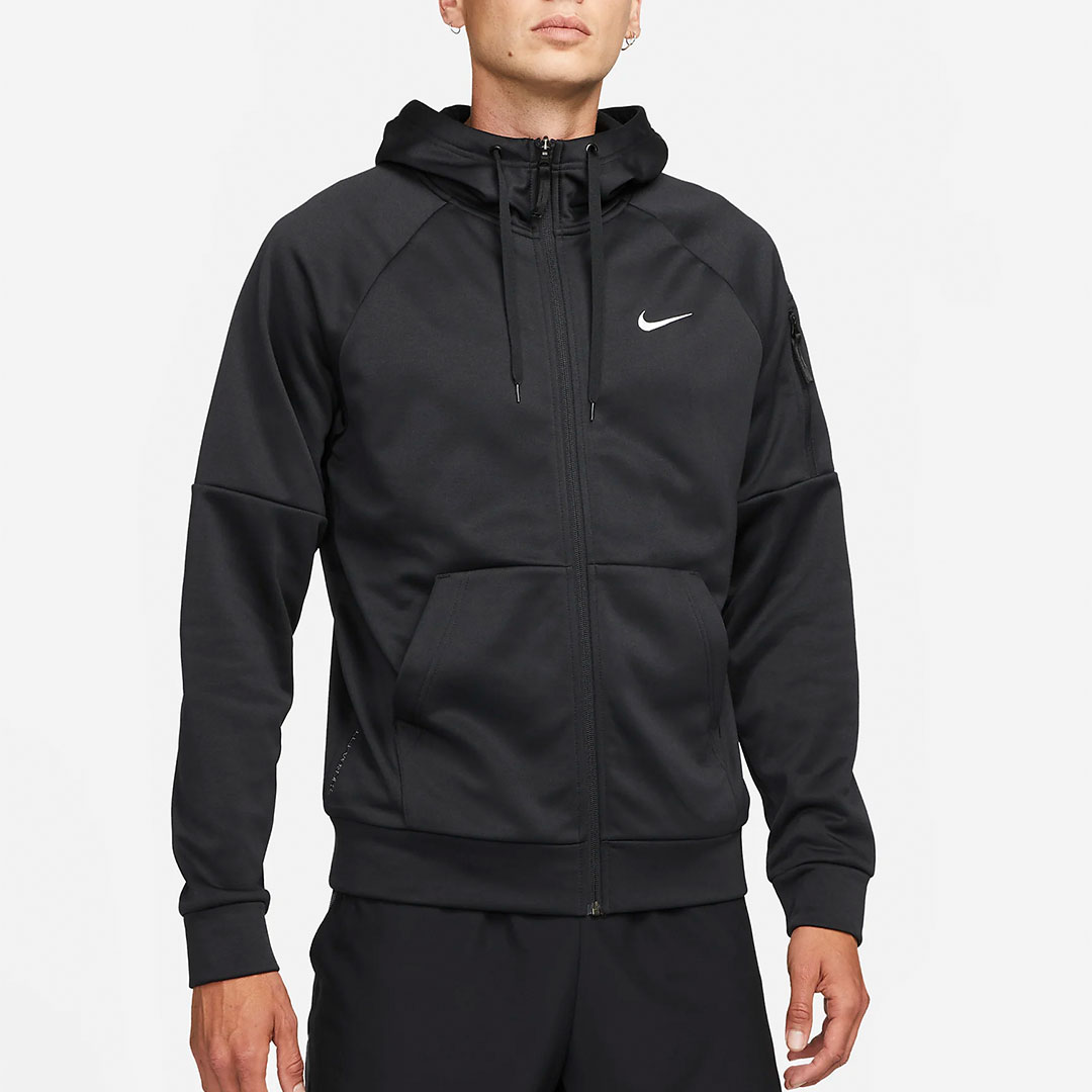 Nike Therma Therma-FIT Full-Zip Fitness Top - 29% Off
