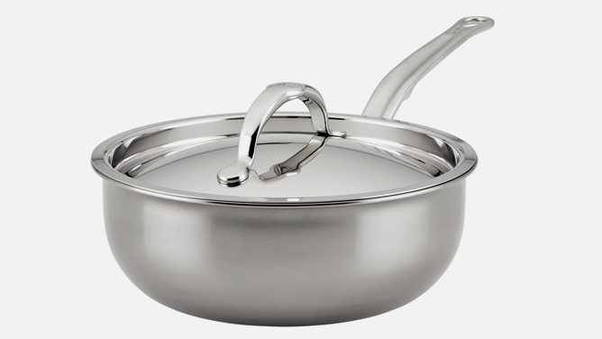 Hestan Titanium Stainless Steel Saucier Pan