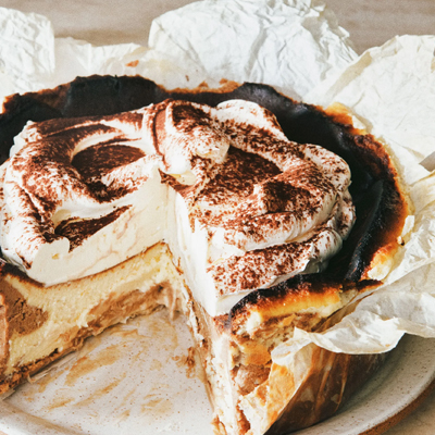 Tiramisu Basque Cheesecake