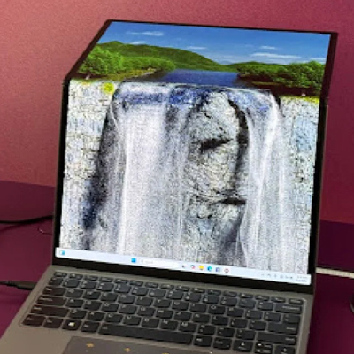 Forget Flip Phones, Lenovo’s Latest Concept Is a Flip Laptop