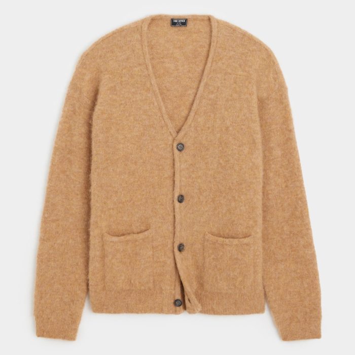 Todd Snyder Brushed Alpaca Cardigan
