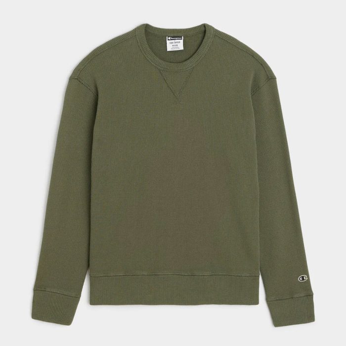 Todd-Snyder-x-Champion-Oversized-Waffle-Crewneck