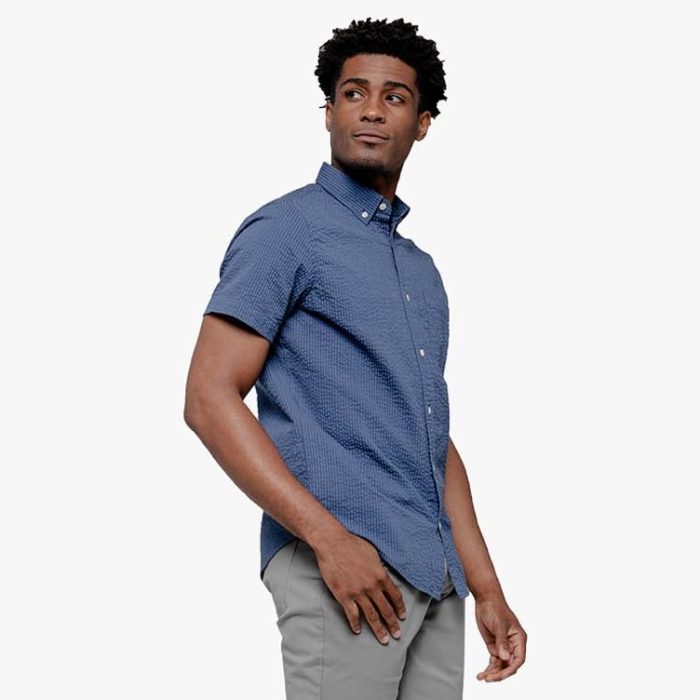 Mugsy Carolinas Seersucker Shirt