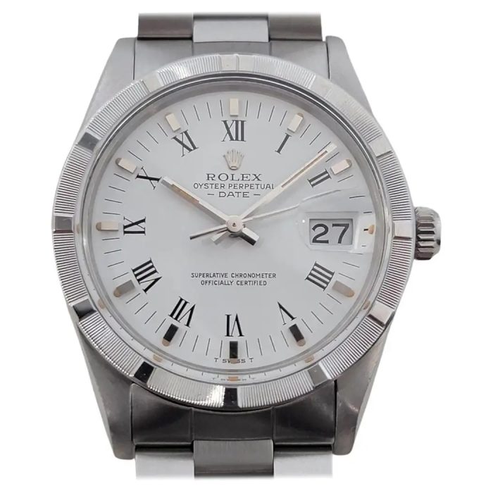 Rolex Oyster Perpetual Date 15010 35mm 1980s Automatic All Original RA473