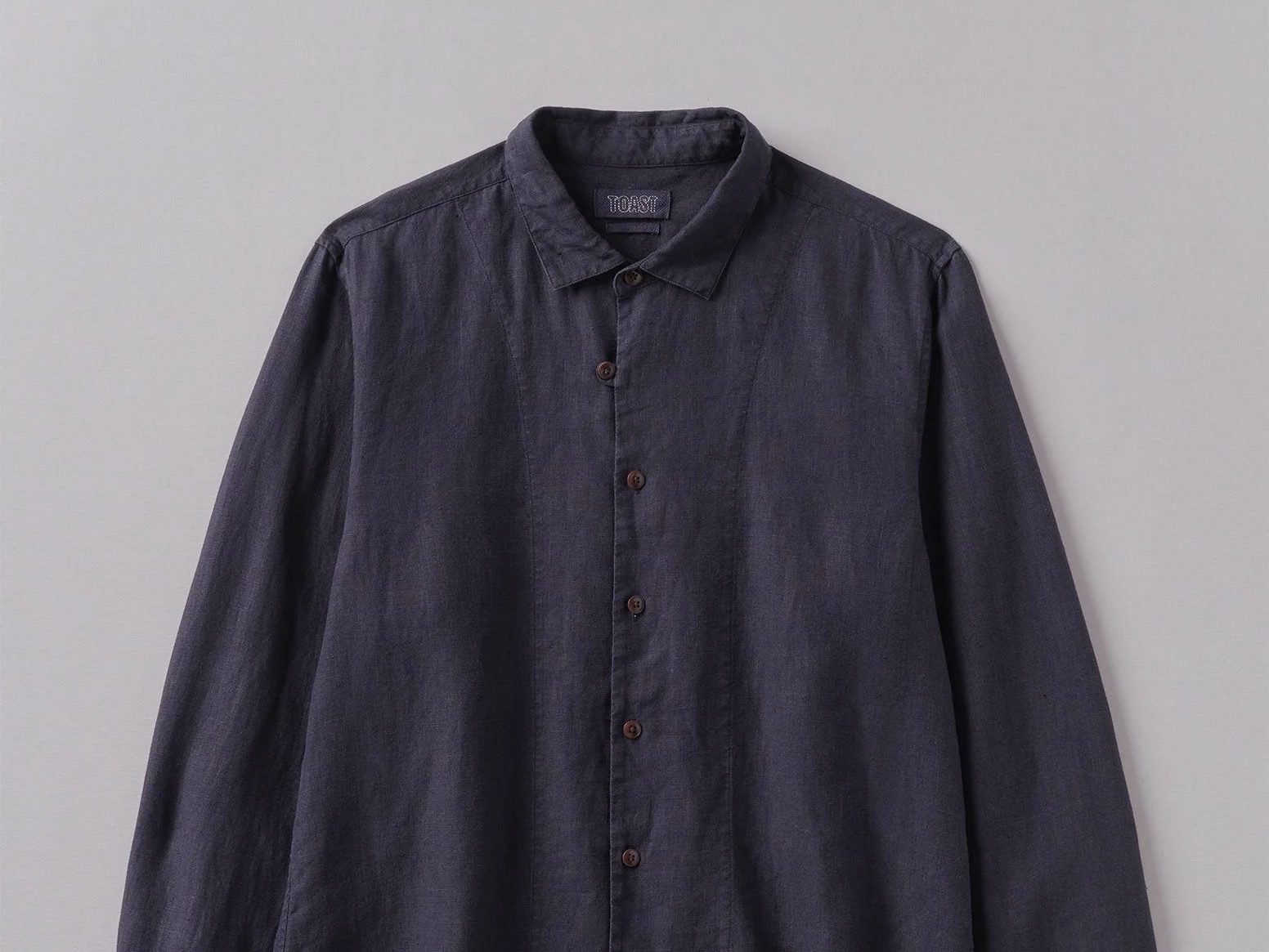 Toast Half Placket Linen Shirt